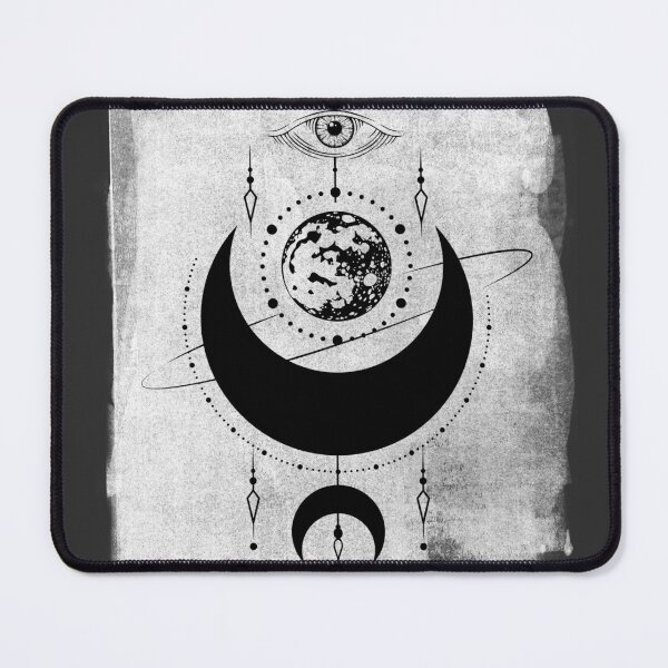 Item preview, Moon and Evil Eye designed and sold by Interpret108.