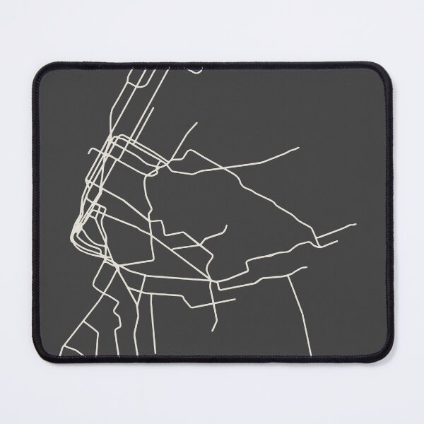 Item preview, NY Subway lines Artistic Map designed and sold by Interpret108.