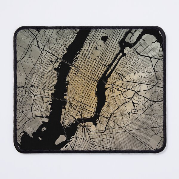 Item preview, NY Artistic Map designed and sold by Interpret108.