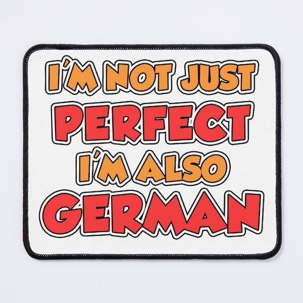 Item preview, Not Just Perfect German designed and sold by jaycartoonist.