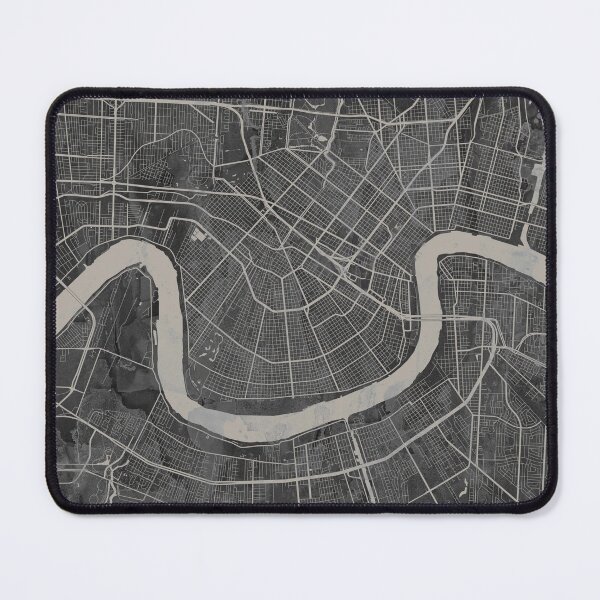 Item preview, New Orleans Louisiana Neutral Artistic Map designed and sold by Interpret108.