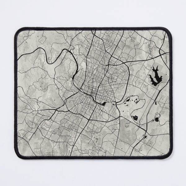 Item preview, Austin TX Neutral Artistic Map 2 designed and sold by Interpret108.