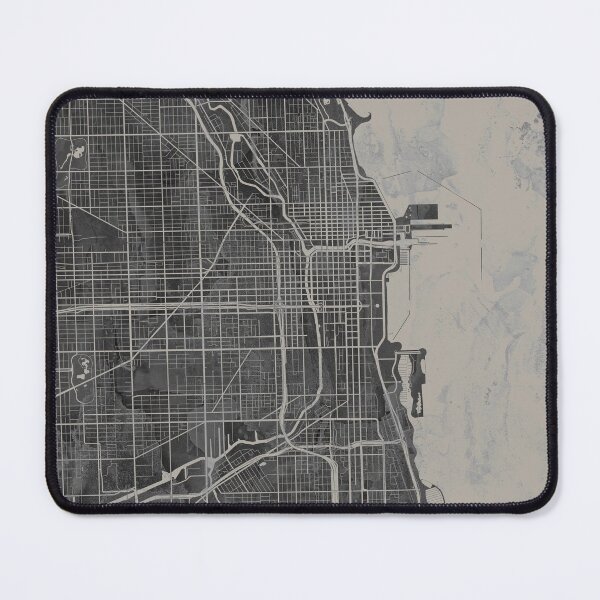 Item preview, Chicago Neutral Artistic Map designed and sold by Interpret108.