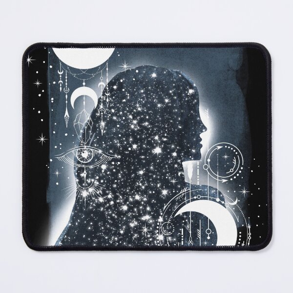 Item preview, Blue Moon Goddess, Sun and Stars designed and sold by Interpret108.
