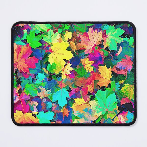 Item preview, Autumn Leaves Detail Pattern bright,vibrant,Fluorescent designed and sold by cutecrazytshirt.