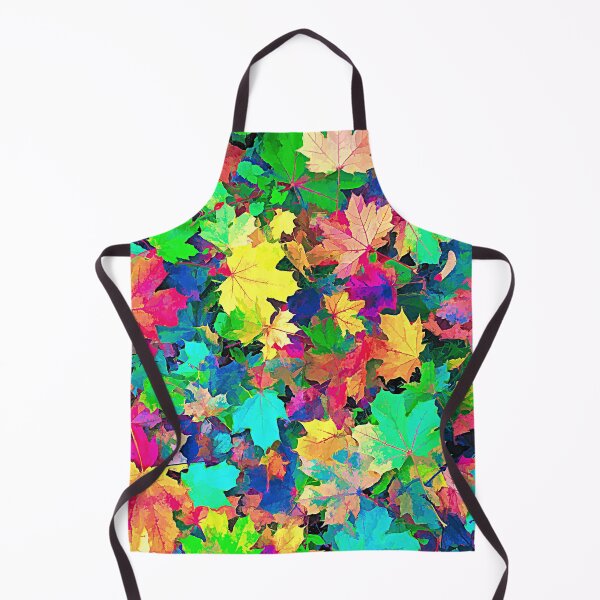 Item preview, Autumn Leaves Detail Pattern bright,vibrant,Fluorescent designed and sold by cutecrazytshirt.