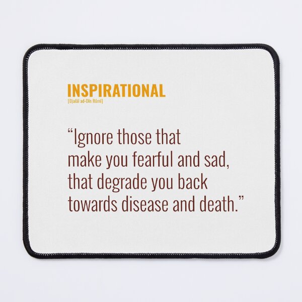 Item preview, Djalâl ad Dîn Rûmî Insprational Quotes designed and sold by Studio TANFF.