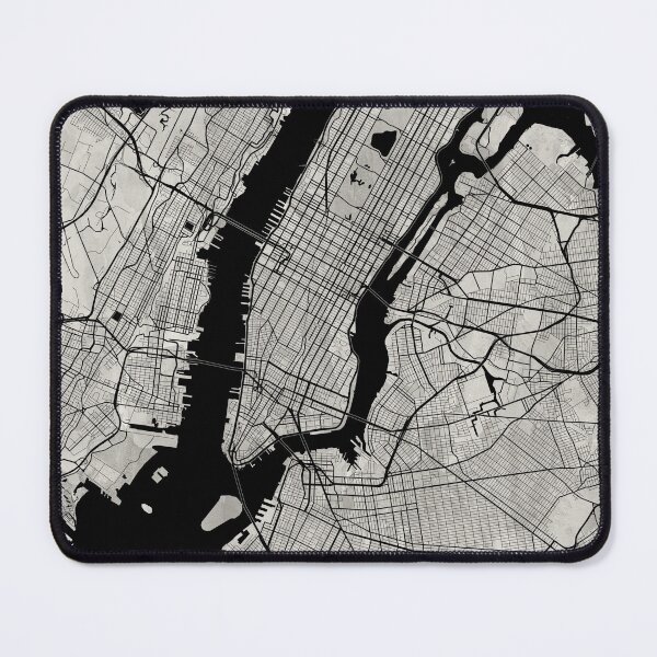 Item preview, Neutral NY Artistic Map designed and sold by Interpret108.