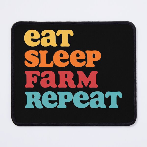 Item preview, Copy of Eat Sleep Farm Repeat designed and sold by SabrinaGold.