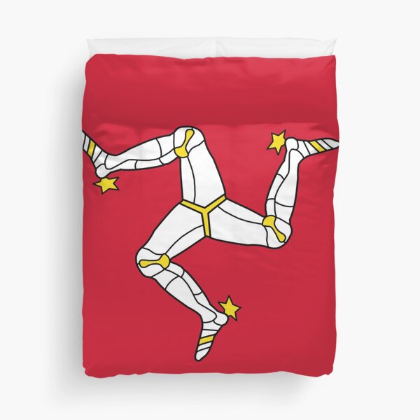Isle of Man Flag Duvet Cover