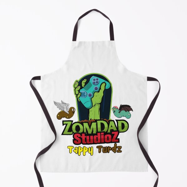 Item preview, ZomDad Official Logo with Tappy Turdz! designed and sold by ZomDadOfficial.