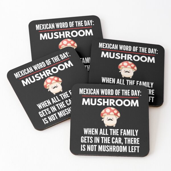 Item preview, Mexican Word Of The Day - Funny Mushroom Saying For Hispanic Heritage Month For Mushroom Lovers designed and sold by Vibbin4Life33.