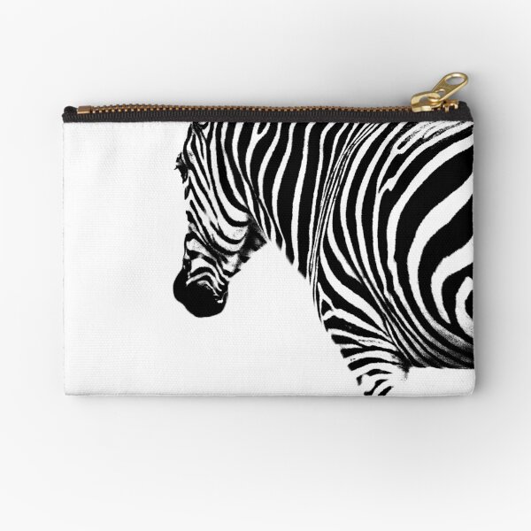 Zebra Zipper Pouch