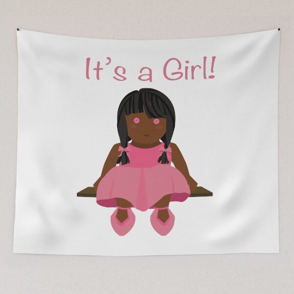 Item preview, It's a girl! - version 1 designed and sold by NydiaSRobles.