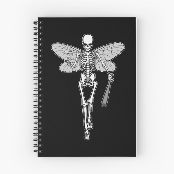 Item preview, Fairycore Cottagecore Skeleton Gothic Fairy Baseball Bat designed and sold by GrandeDuc.