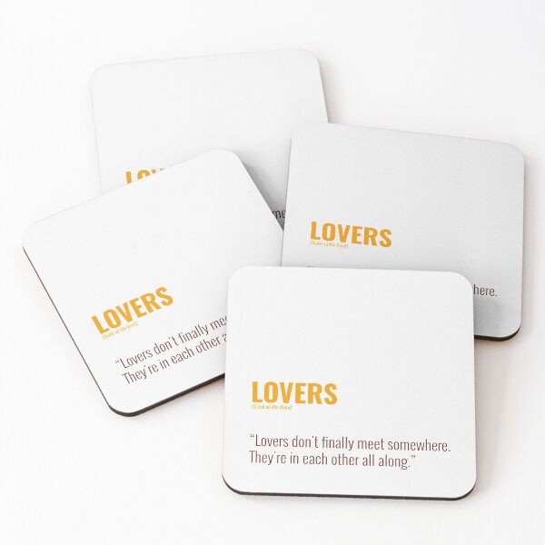 Item preview, Djalâl ad Dîn Rûmî Quotes About Lovers designed and sold by Studio TANFF.