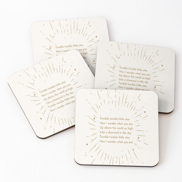 Item preview, Nursery Rhyme - Twinkle Twinkle Little Star designed and sold by Tovahblue.