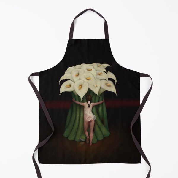 Item preview, Lily, Painting of a Girl holding bouquet of calla lilies designed and sold by Burton Gray.