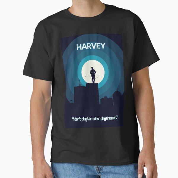 Aperçu de l'œuvre Silhouette d'Harvey Specter au sommet de New York, citation de l'émission télévisée Suits. créée et vendue par The Wise Fortress.