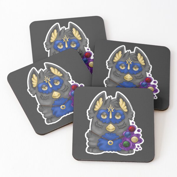 Aperçu de l'œuvre Sorcier Furby créée et vendue par Inkydragoncreations.