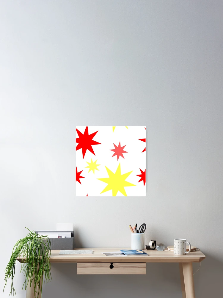 Thumbnail 2 of 3, Poster, Simple Classic Explosions Pattern designed and sold by RafaelLima7.