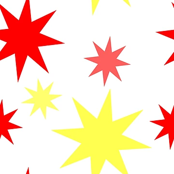 Artwork thumbnail, Simple Classic Explosions Pattern by RafaelLima7