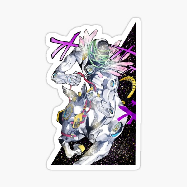 Made in heaven enrico pucci stone ocean part 6 stand Sticker