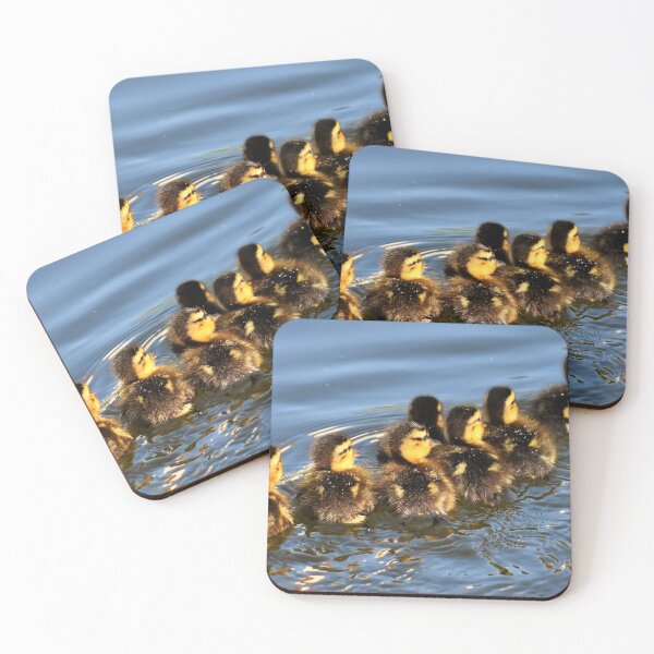 Item preview, Cute Little Ducklings Swimming in a Row  designed and sold by Michelle Moss.