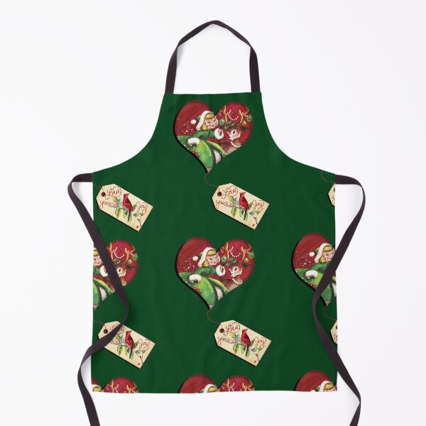 Item preview, Retro Xmas Design Reindeer, Girl & Carding Christmas Vintage designed and sold by tamdevo1.