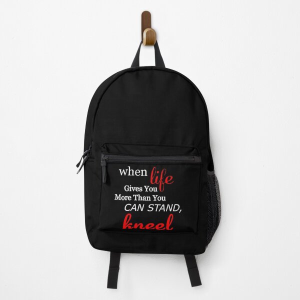 Item preview, When Life Gives You More Than You Can Stand, Kneel great motivation gift religion statement designed and sold by Havic Tees.