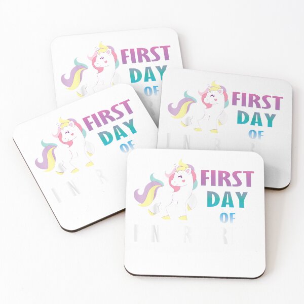Item preview, Star Colorful Smile Unicorn Tshirt First Day Of Kindergarten designed and sold by DashaLitvinchuk.