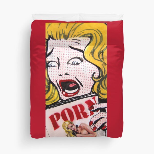 OH NO PORNO Housse de couette