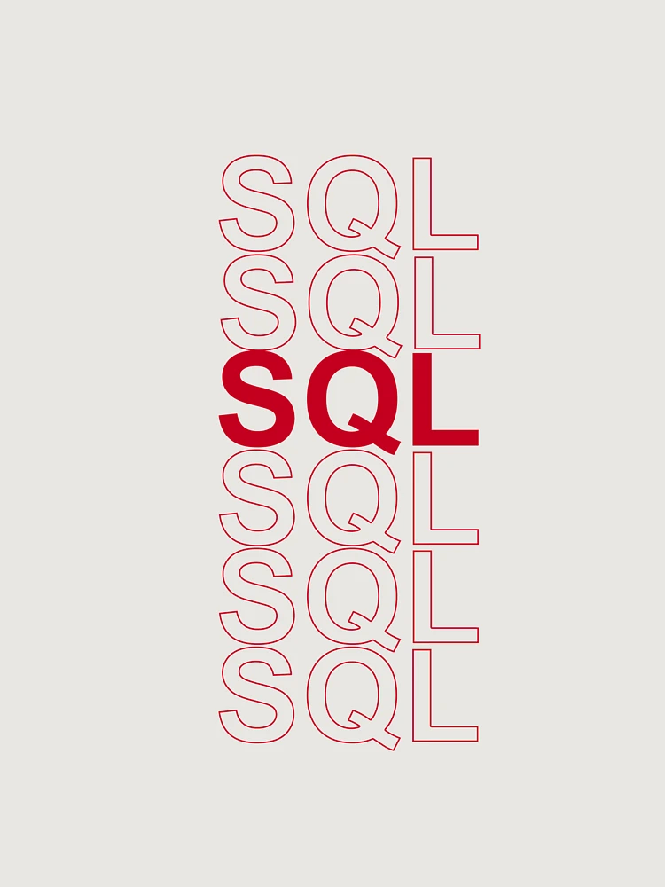 Thumbnail 6 of 6, Premium Oversized Sweatshirt, SQL, SQL, SQL, SQL designed and sold by ienjoydogs.