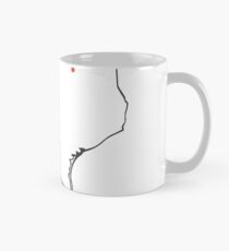 Dallas, TX ist genau hier Tasse (Standard)