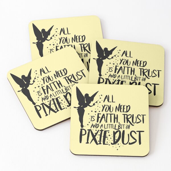 Item preview, Faith, Trust, and a Little Bit of Pixie Dust designed and sold by TheEclecticNerd.