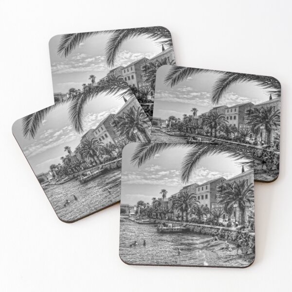 Item preview, Swimming in Korčula Bay - B&W designed and sold by tomg.
