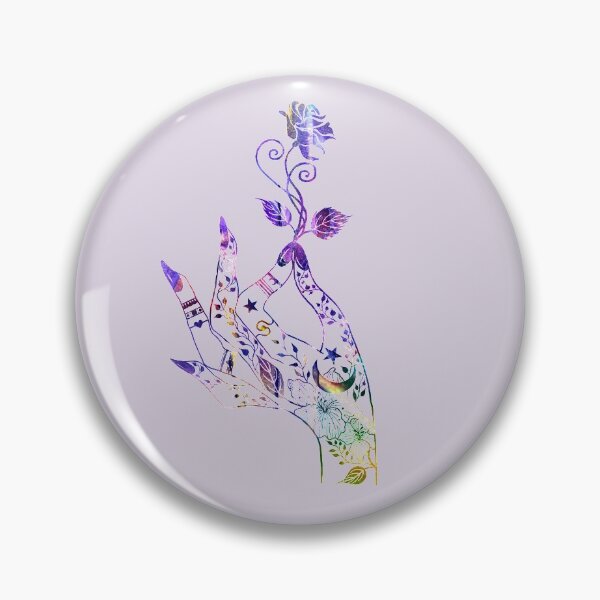 Item preview, Spirit world of magic purple dreams mystic witchy hand designed and sold by TitaCris.