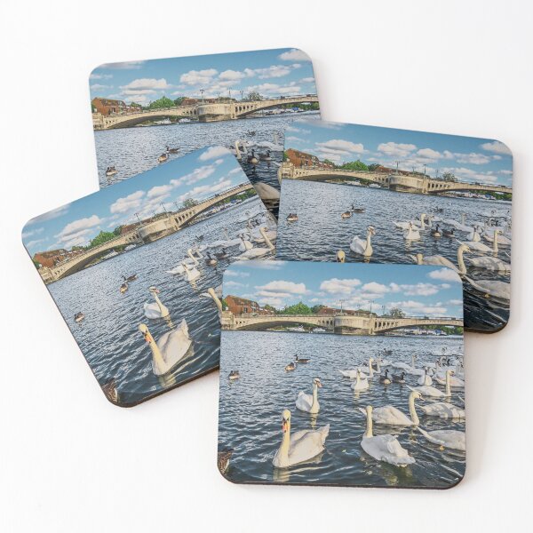 Item preview, Swans by Caversham Bridge in Reading designed and sold by IanWL.