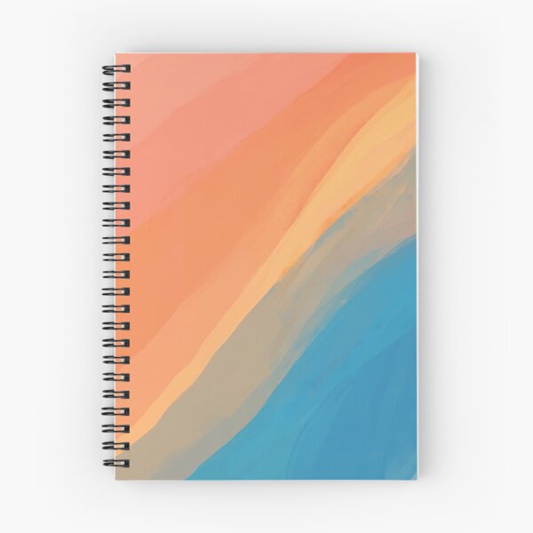 Item preview, Colorful Watercolor Waves- Blue, Pink, Yellow designed and sold by morgansgoods.