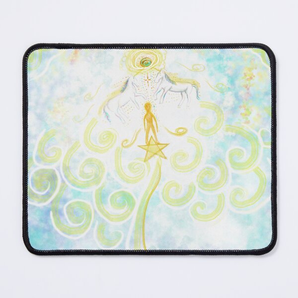 Item preview, Golden Child and Unicorns designed and sold by BlueRay1.