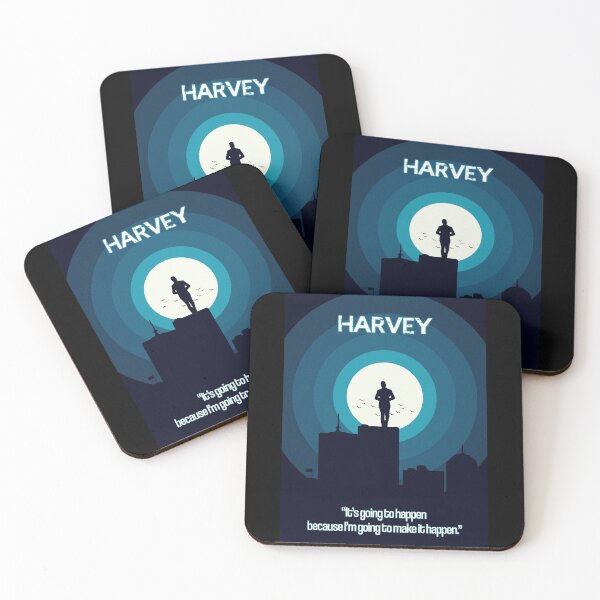 Item preview, Silhouette Harvey Specter on top of New York, Suits Tv Show quote. designed and sold by Enea Kelo.