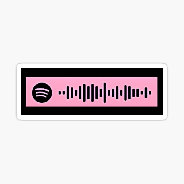 Paper Stickers Ice cream spotify sticker spotify code sticker BLACKPINK ...