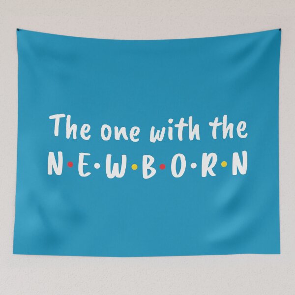 Item preview, The One With The Newborn (Blue BG) designed and sold by FilipeFerreira.