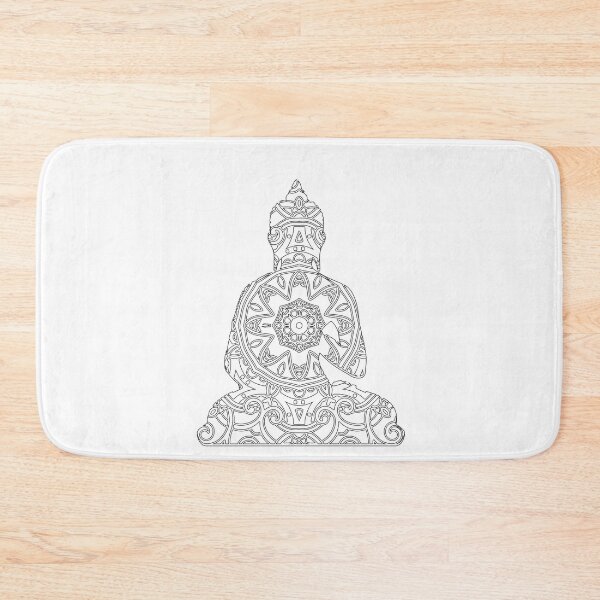 Item preview, Mandala Buddha designed and sold by Rosaliartbook.