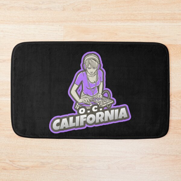 Item preview, O.C. California Lady DJ SPINNIN Orange County California  designed and sold by BestCoolStuff.