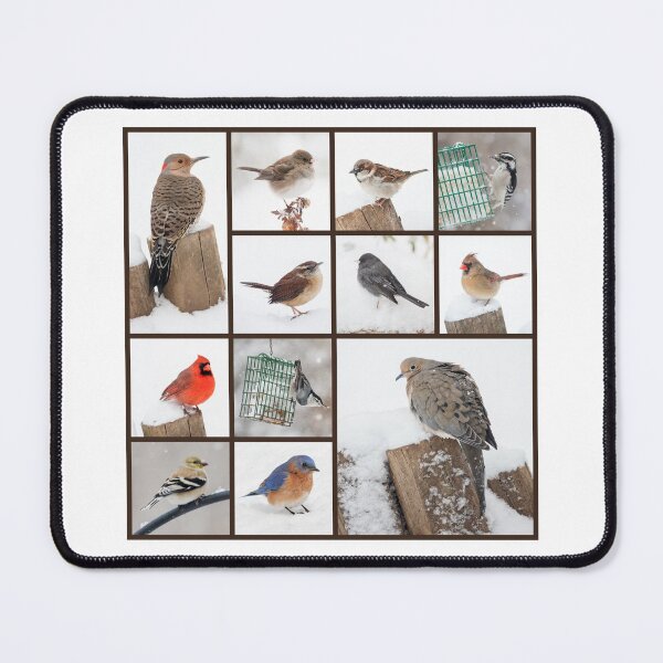 Item preview, Birds in Snow Collection designed and sold by Leslie Banks.