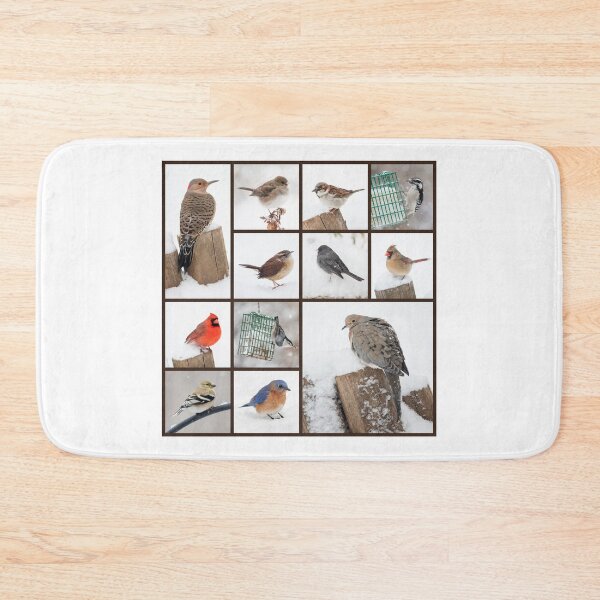 Item preview, Birds in Snow Collection designed and sold by Leslie Banks.