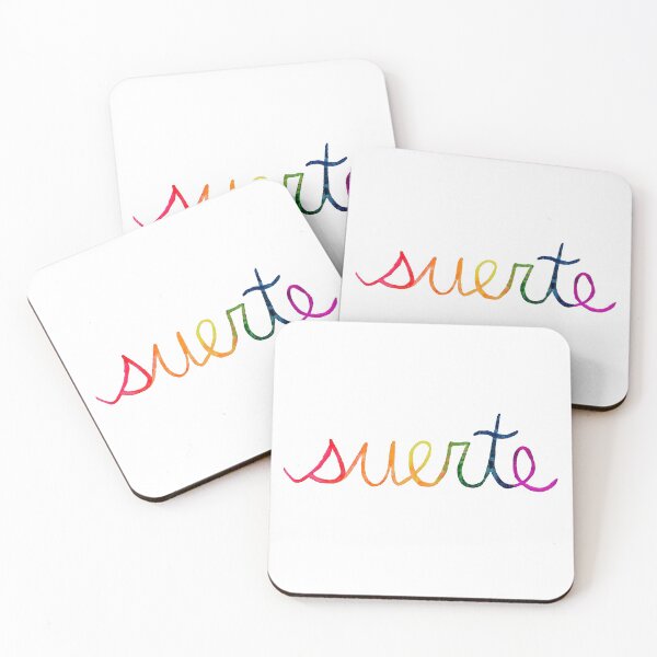 Item preview, Suerte (Buena suerte) Arcoiris Acuarela designed and sold by designcardinal.