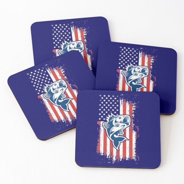 Item preview, American Fishing Flag | Country Pride designed and sold by thecooltable.