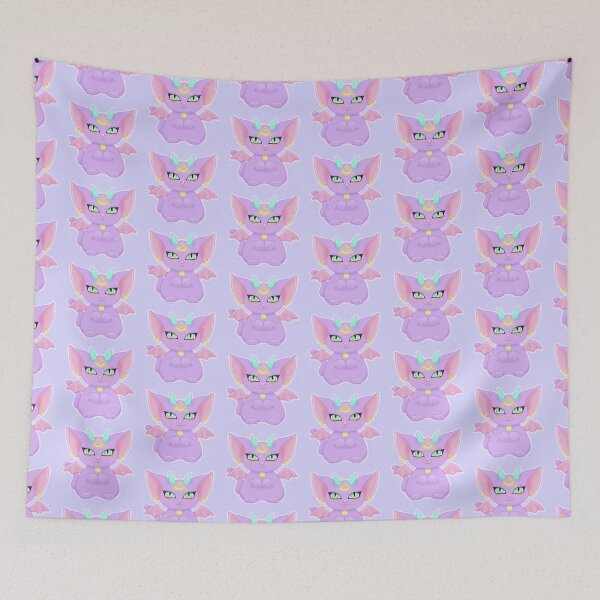 Item preview, Kawaii Pastel Demon Luna Cat designed and sold by ZombieCheshire.